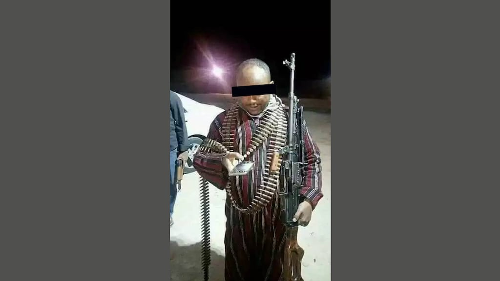 Afbeelding van de verdachte Walid.